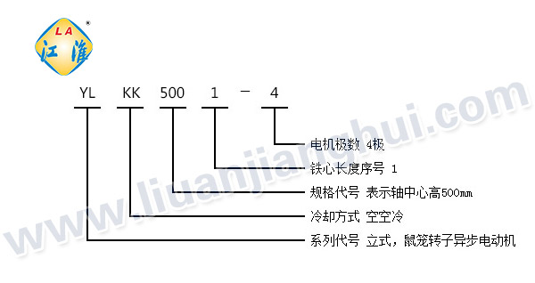 YLKK高壓立式三相異步電動(dòng)機(jī)_型號(hào)意義說(shuō)明_六安江淮電機(jī)有限公司